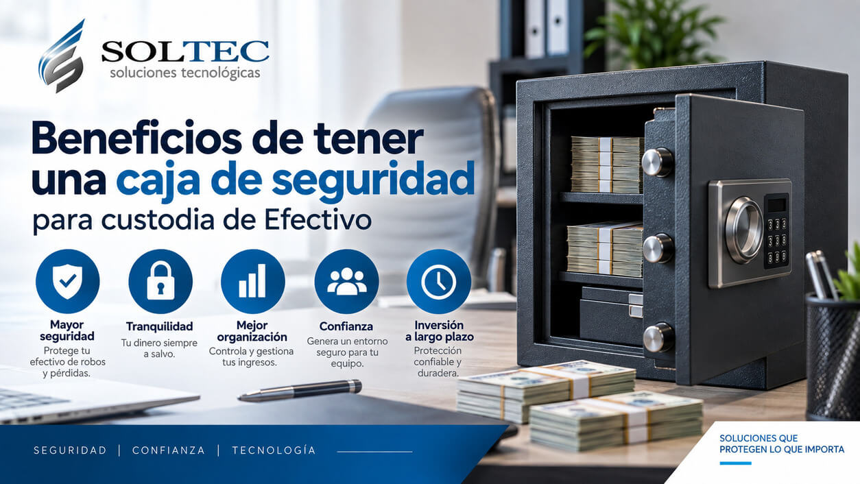 Beneficios de tener una caja de seguridad para custodia de Efectivo