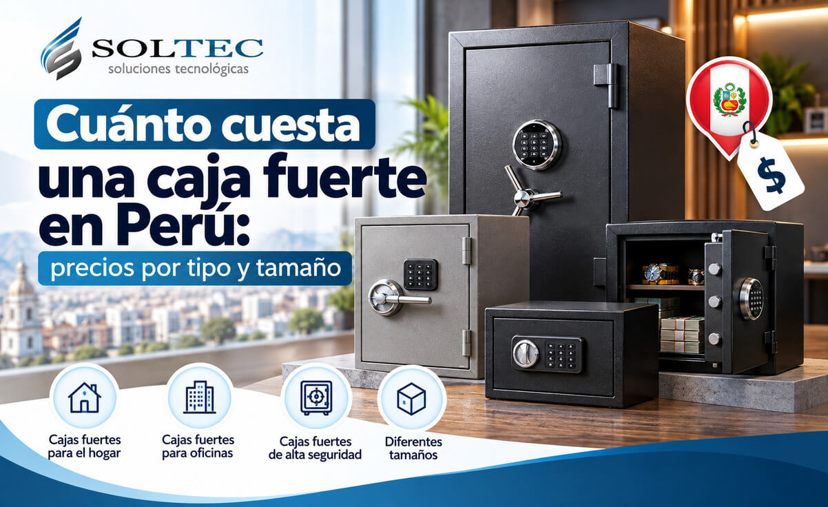 ¿Cuánto cuesta una caja fuerte en Perú: precios por tipo y tamaño?